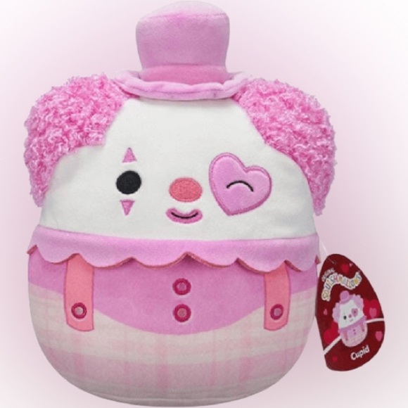 Nwt   12"  Cupid the Clown Valentine’s Day Squishmallow - Picture 2 of 5
